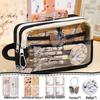 2025 Trendy Ink Wash Pencil Case: Stylish Ancient Design for Girls & Boys