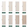 20cm Crochet Hooks 2.0-8.0mm Crocheting Hooks Handicraft Bamboo Handle Crochet  For Beginners