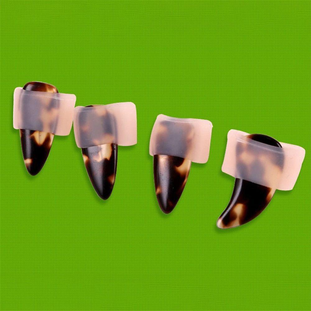 Silicone Guzheng Finger Guard Guzheng Practice Finger Protector Nail Tips Fixing Ring
