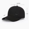 Outdoor Men's Autumn Winter Baseball Cap Ear Protection Warm Cap Woolen Sports Cap