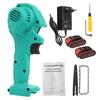88V 6 Inches Mini Electric Chain Saw Pruning ChainSaw With 2Pcs Lithium Battery Woodworking Pruning One-handed Garden Tool 3000W