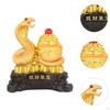 Spring Festival Snake Figure Decorative Piece for Office Setting