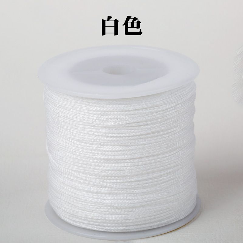 No. 72 Jade Thread 100 M Handmade Braided Rope Bracelet Red Rope Braid Rope Thread Carrying Strap String Jewelry Thread DIY Material