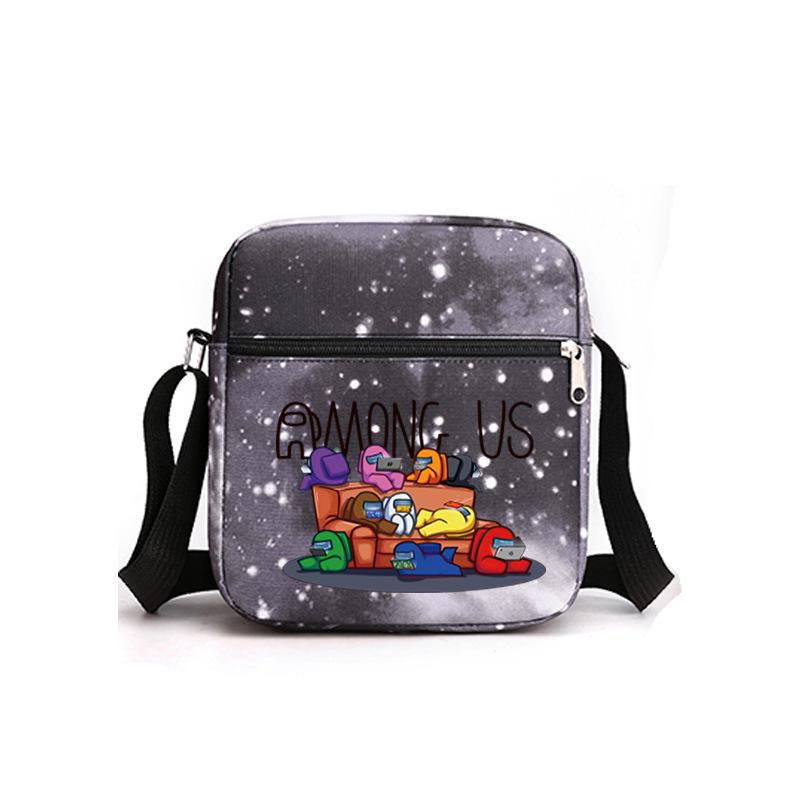 Among Us Game Merchandise Bag Space Werewolf Satchel Men And Women Messenger Bag Campus Shoulder Bag