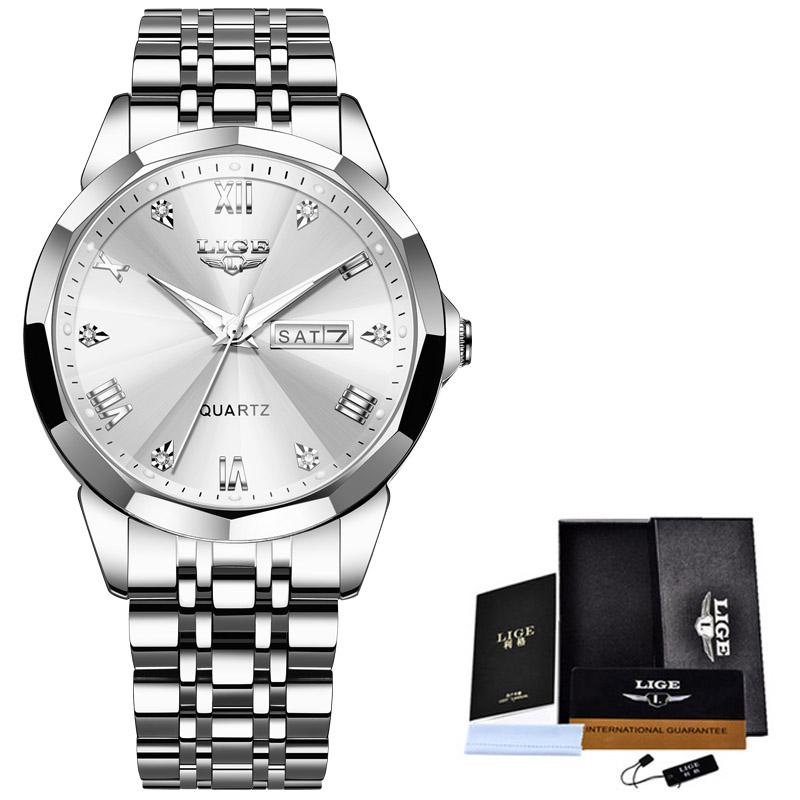 Brand Luxury Women Watch Fashion Waterproof Date Quartz Watches For Women Full Steel Sport Military Chronograph Reloj Mujer