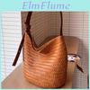 Bag 2025 Womens Knitted Tote New Model Retro Large Capacity Commuting Shoulder Bag Crossbody Bag Vacation Travel Bucket Bag