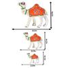 Paper Mache Camel Showpiece for Home Decor Handcrafted Paper Mache Elephant Showpiece for Home