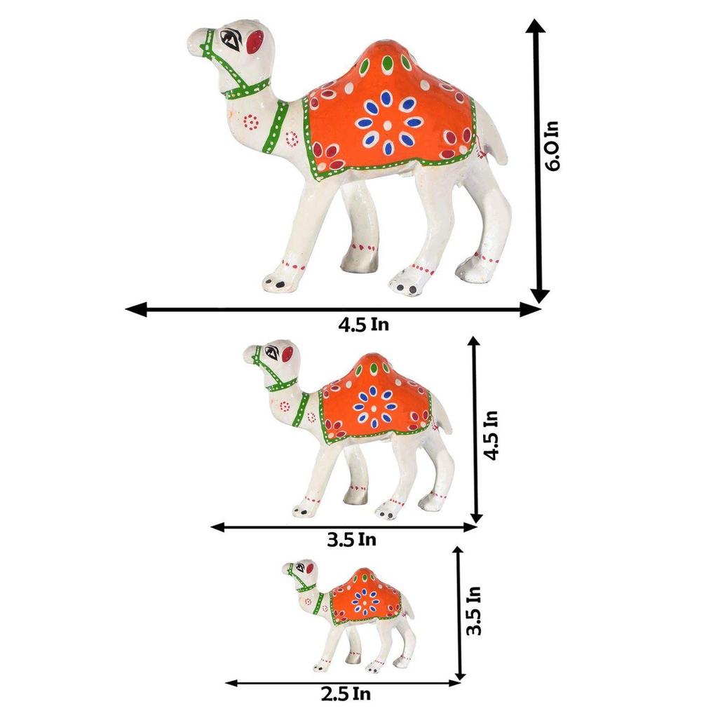 Paper Mache Camel Showpiece for Home Decor Handcrafted Paper Mache Elephant Showpiece for Home