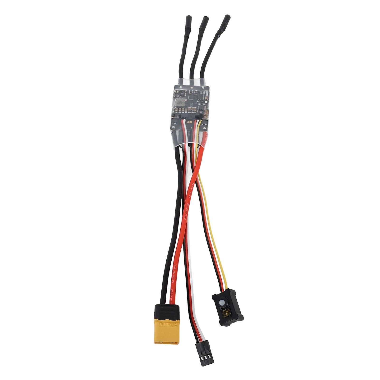 

Безщітковий ESC 5.28,2 В регульований вихід BEC 2Підтримка акумулятора 6S Регулятор швидкості електродвигуна