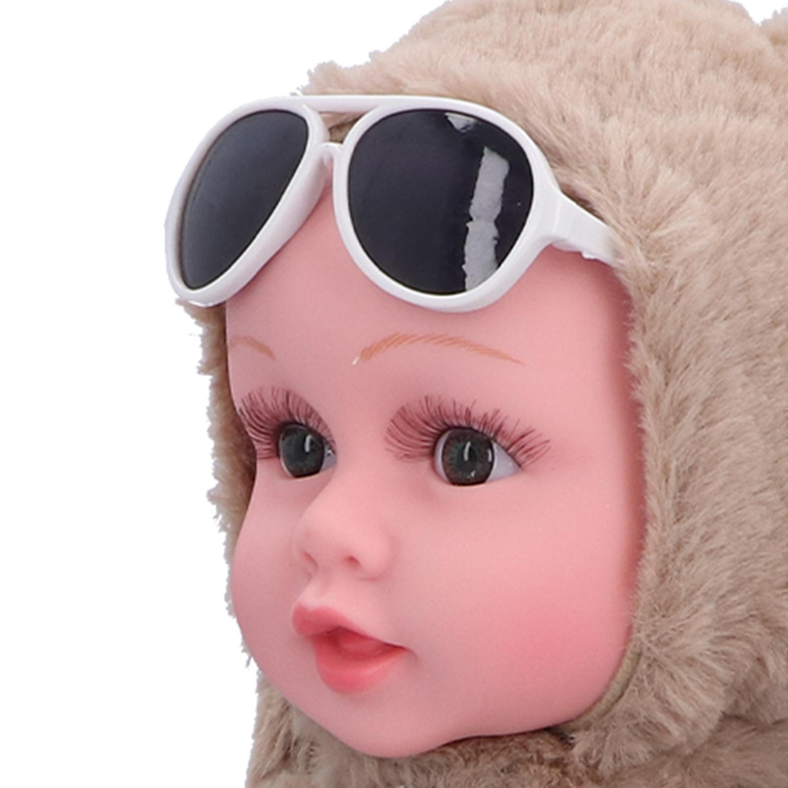 Infant Plush Music Electric Doll Singing Dancing Walking Talking Parroting Baby Girl