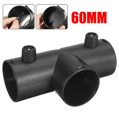 Para Webasto Diesel 60/75mm Duto de ventilação de ar T Cotovelo Tubo de saída Conector de exaustão Joiner Aquecedor de estacionamento