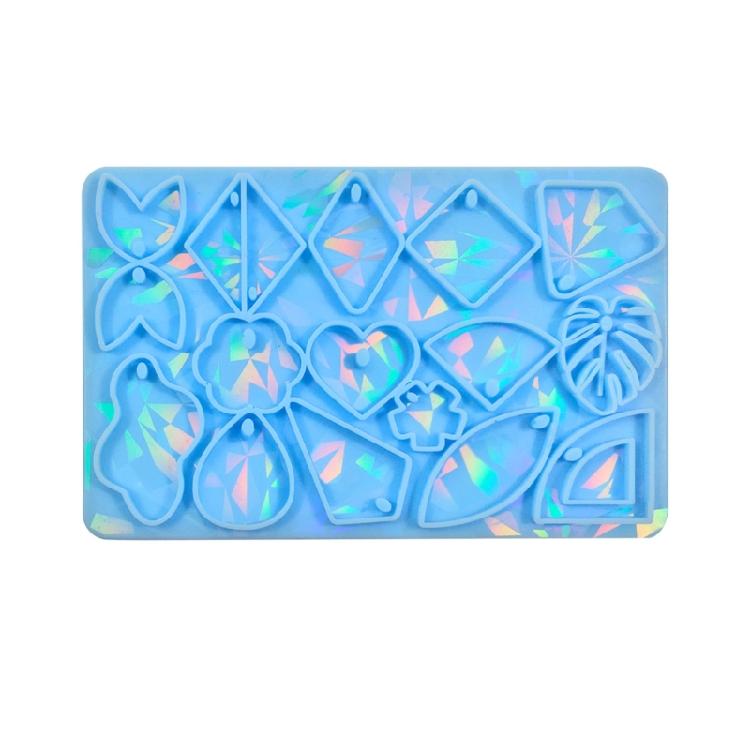 

Irregular Geometric Mold Handmade Earring Pendant Mold for DIY Keychain Jewelry