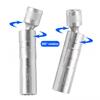 Universal Car Repair Tool 14mm 16mm Spark Plug Socket Wrench Adapter Set Joint with Magnetic Flexible Socket Thin Wall 3/8" Drive