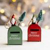 Weihnachtsbaumschmuck Nordischer Eisen Briefkasten Haus Ornament für Weihnachten