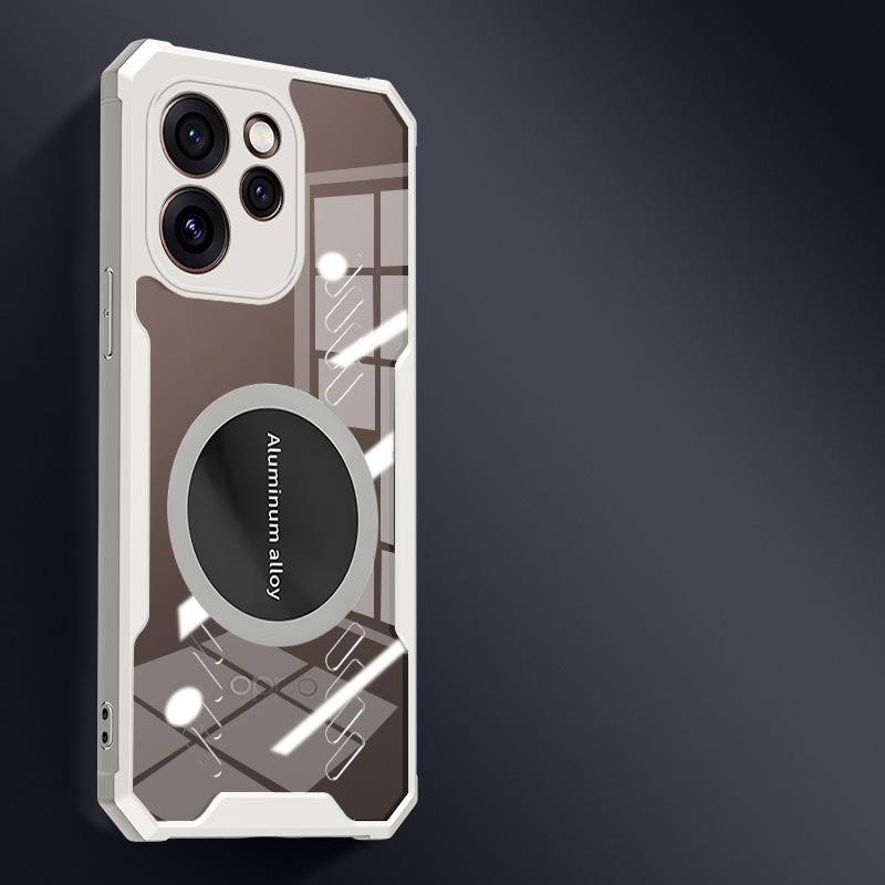 Applicable To OPPO Reno15Pro Graphene Heat Dissipation Mobile Phone Case Reno14 All-inclusive Reno13 Anti-drop Protective Case