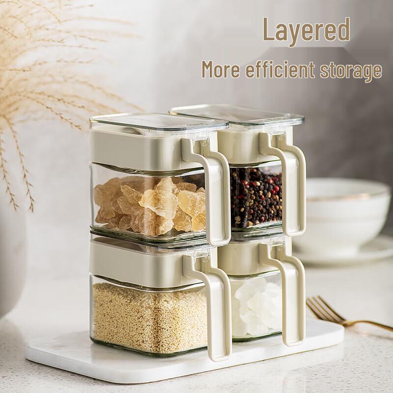 MAXCOOK Glass Spice Jars