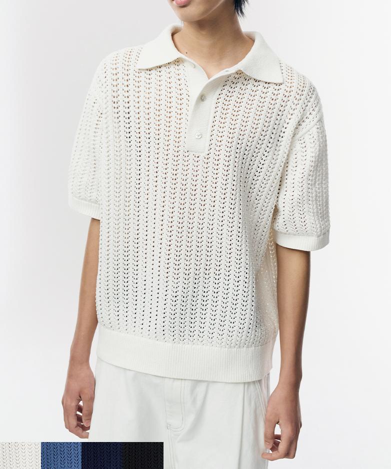 INTEMPOMOOD Needle Leaf Collar Knit: 4 Colors