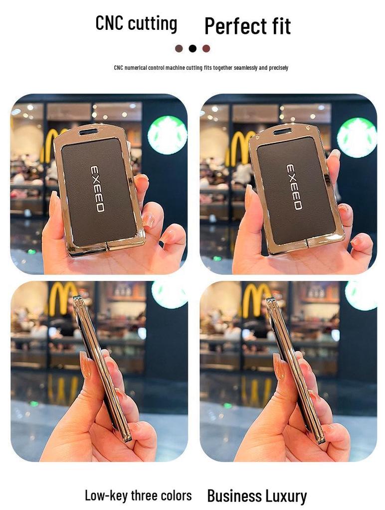 2024 Chery Exeed Yaoguang Card Key Holder - Xingjiyuan ES NFC Metal Buckle Shell