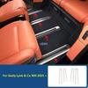 For Geely Lynk & Co 900 2025 + Car Style Seat Rail Slide Pedal Door Sill Scratch Trim Protector Decoration Accessories Auto Part