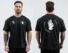 Tričko CBUM Gym Fitness Tričko Volné Oversized Bavlna Muži Krátké rukávy Sportovní trička Letní trénink Cvičení Jogging Ženy Topy