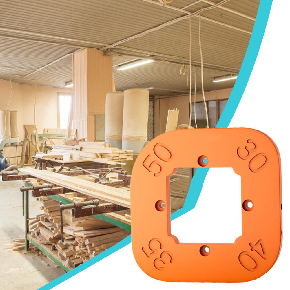 Woodworking Router Corner Radius Templates Jig R10-R25/R30-R50 Arc Angle Corner Template Router Arcs Angle Positioning Template