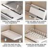 Pull out Pots and Pans Organizer Multifunctional Kitchen Drawer Type Storage Tray Spice Box Storage Rack Cabinets Organizer