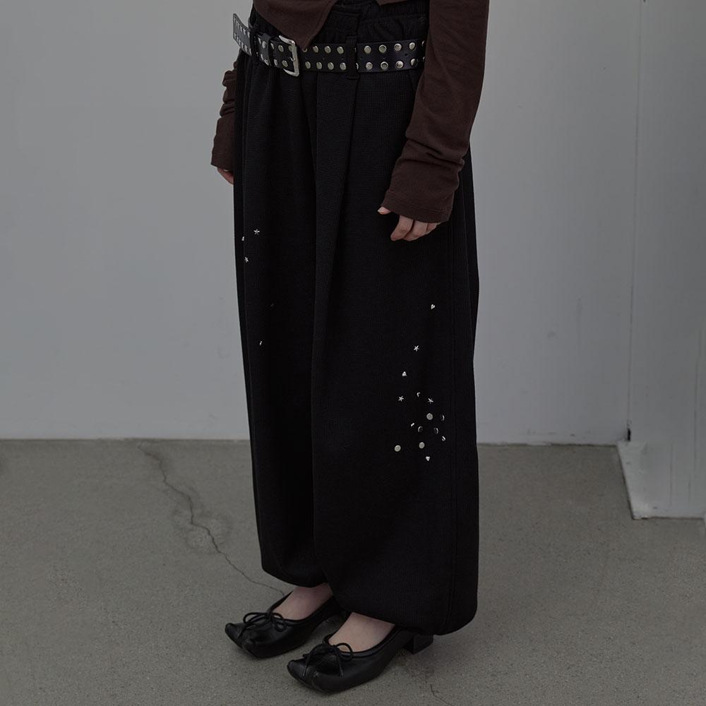 LCDC™ Sparkle Waffle Pants (Black)