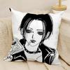 Classic Shojo Anime NNANA Pillow Case Natural Linen DoubleSided Printing Sofa Home Decor Cushion Cover