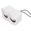 Desktop Speaker USB Powered Heavy Subwoofer Desktop   LED Speaker for PalyStation4 Home Computer Laptop