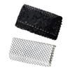 Fashionable Metal Mesh Wrap Handbag Shoulder Bag for Weddings and Parties