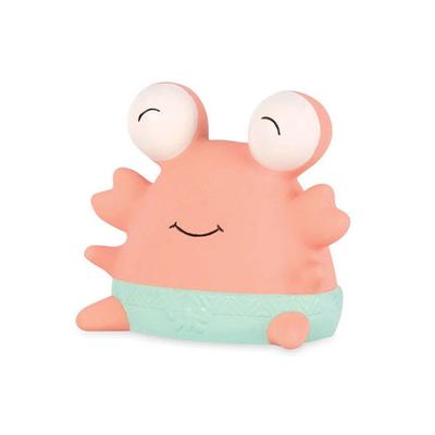 Brand B Happy Crab Teether, Nipple, Mixed Colors, 1 Piece, Korean Baby Products