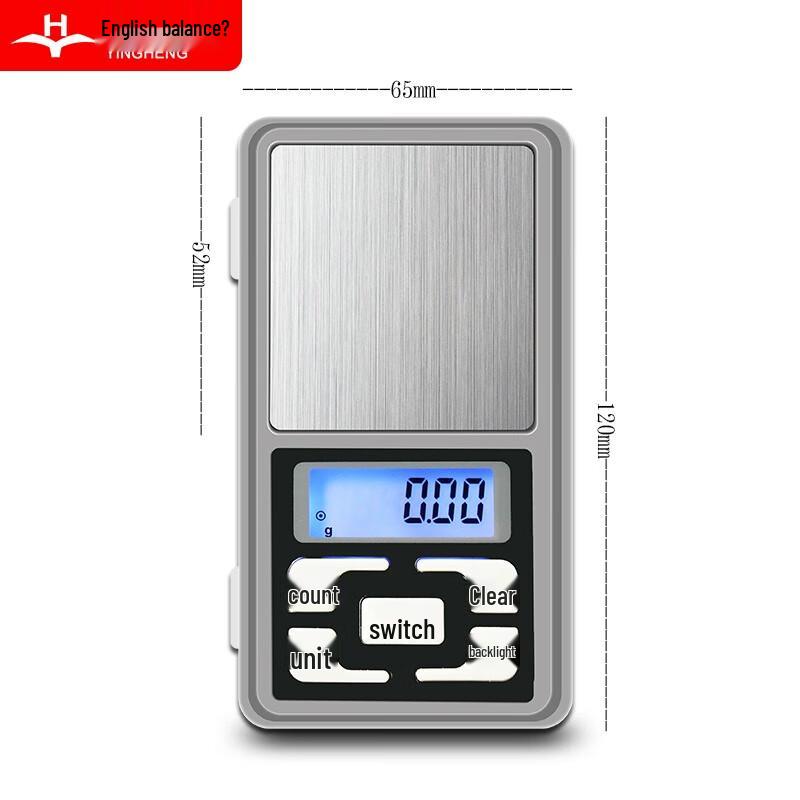 

Yingheng Portable Digital Jewelry Scale, 500g/0.1g