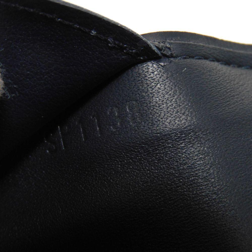 Used 12564 Portefeiulle Braza N63506 7940 New Logo White Navy Bifold Damier Coast Blue Marine Men's from Japan AUTHENTIC