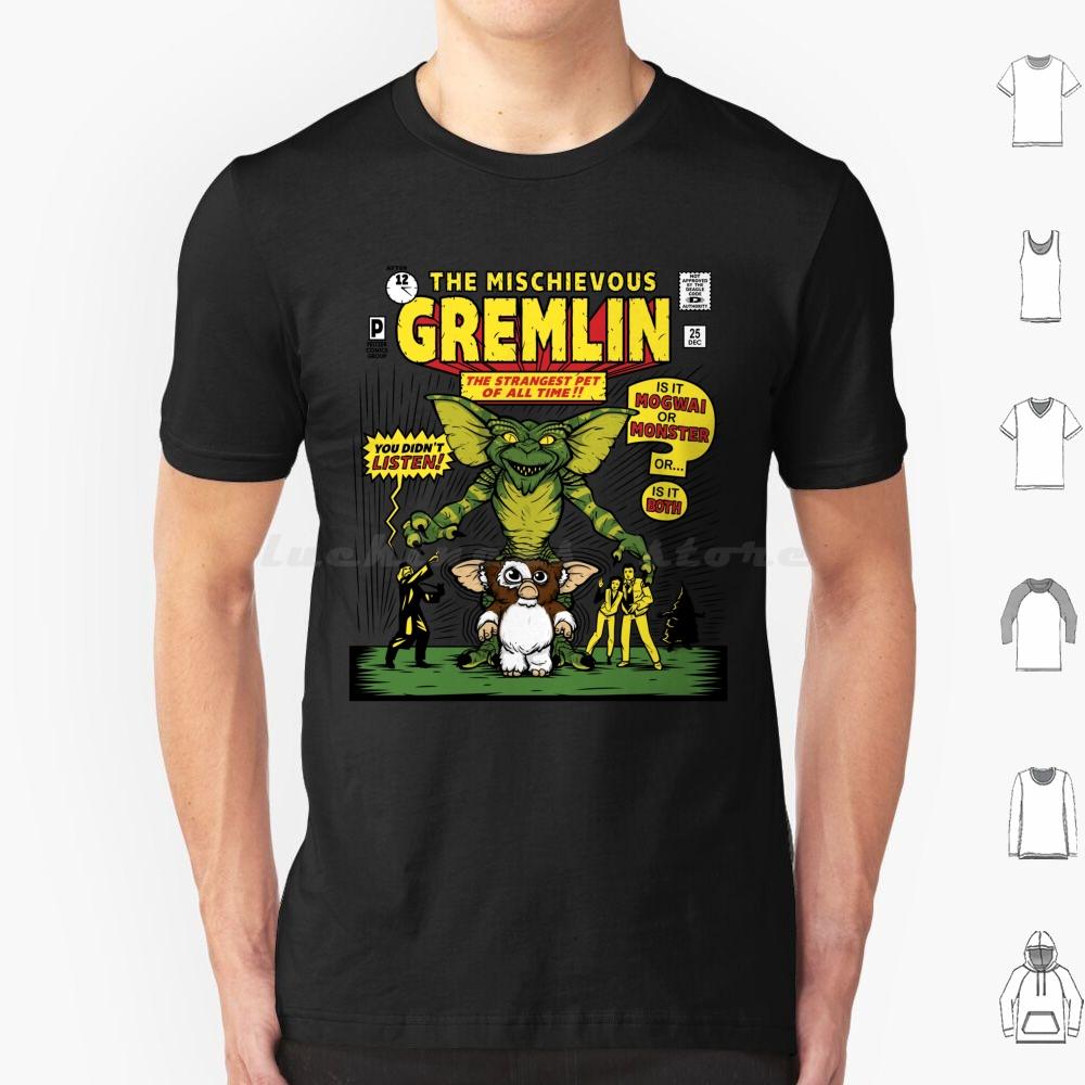 

The Mischievous Gremlin T Shirt Cotton Men Women DIY Print Gremlin Comic Book Cover Superhero Comedy Parody Mike Handy S