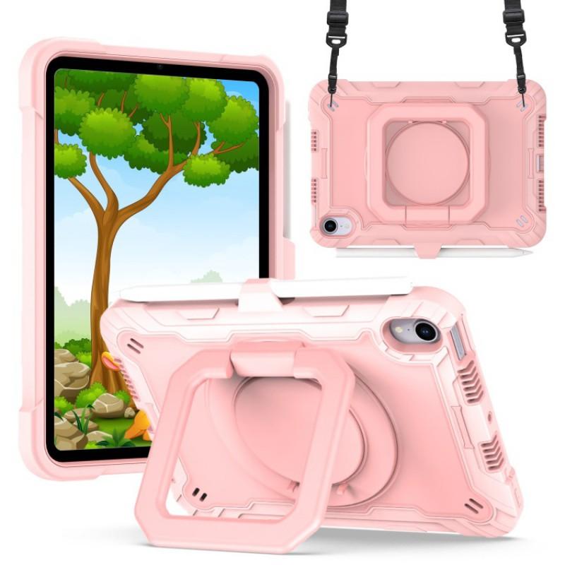 IPad Mini 6 Case With Wrist Band Stand Protective Tablet Cover