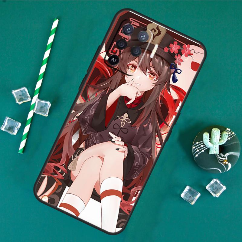 

Genshin Impact Hu Tao Phone Case For Oppo A18 A38 A58 A78 A98 A40 A60 A80 A91 A15 A17 A74 A94 A54 A57S A16 A76 A96 OPPO A98 5G