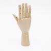 Right Left Wooden Hand Model Sketching Drawing Jointed Movable Fingers Mannequin