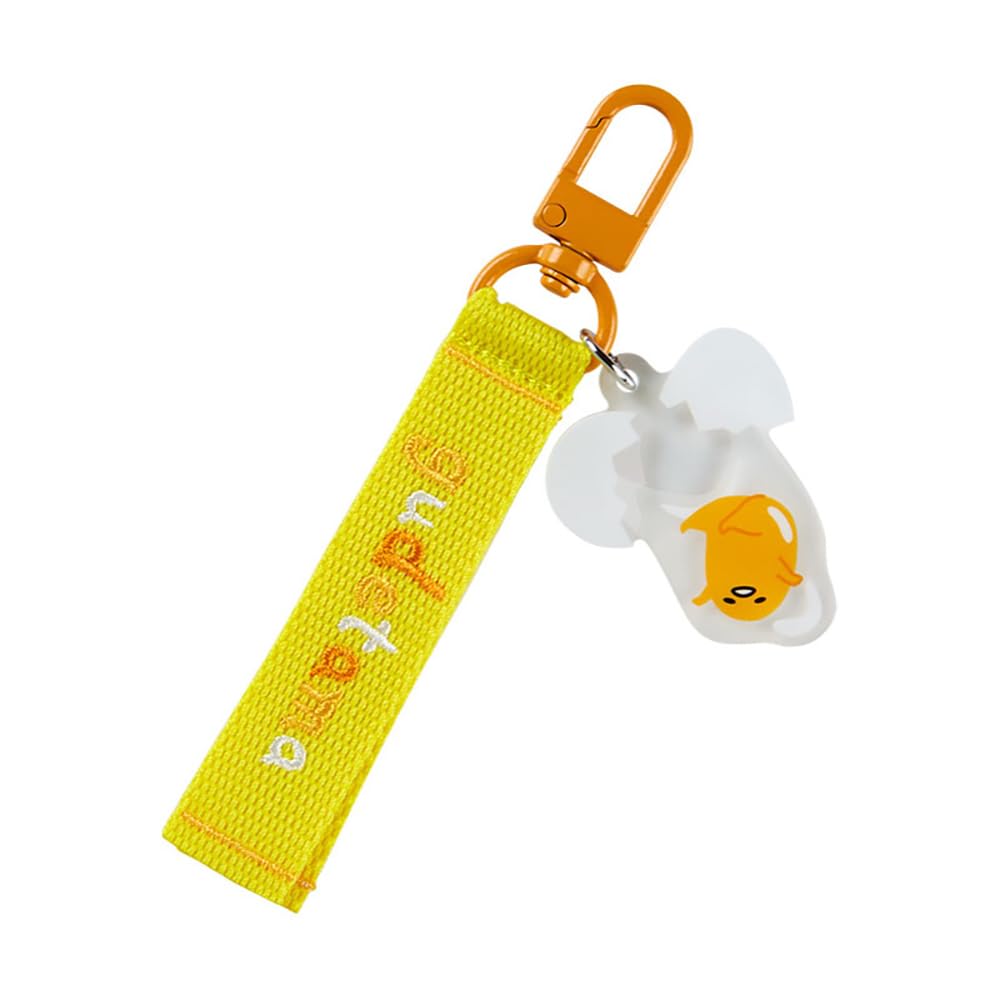 Sanrio Logo Embroidered Tag Keychain Character Grand Prix 1st Edition Gudetama 13 x 4 x cm Character 306860 - - (GUDETAMA) - 0.7 - -