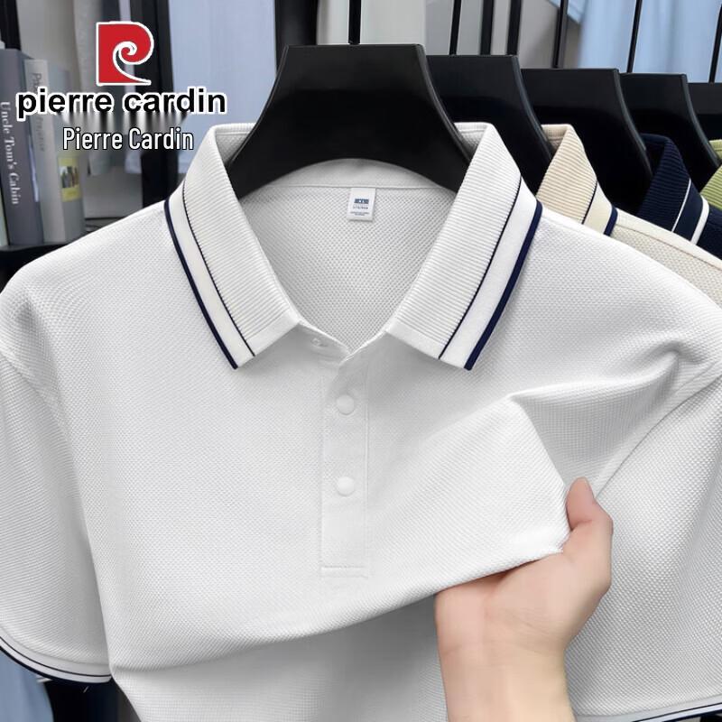

Мужская рубашка-поло с коротким рукавом в стиле business casual от Pierre Cardin XL