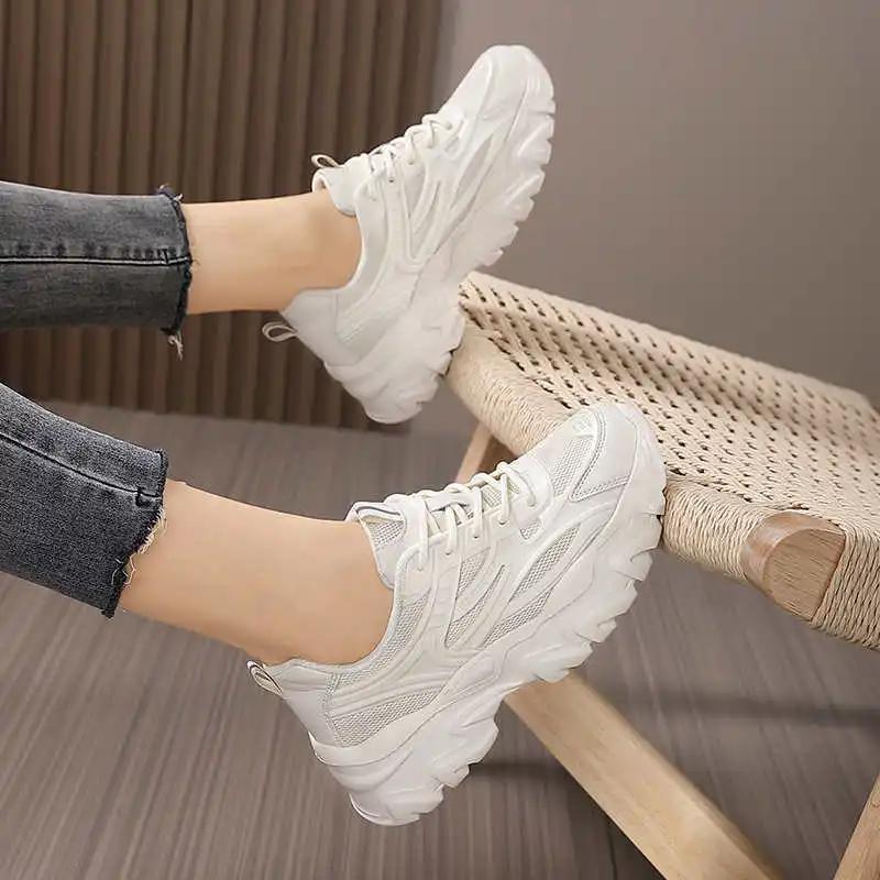 Big Sole Without Heels Women Sneakers Sneakers Women's Sports Basketball Sports Shoes Woman Popular Cheapest Idea Supplies