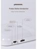 TYPE-C Infrared Sensor Nightlight: Energy-Saving, Portable, Square Night Light for Bedroom and Nighttime Ambience