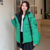Womens Down Cotton Coat 2024 New Winter Cotton Jacket Women Thicken Warm Cotton-Padded Coats Female Puffer Parkas Casual Outwear