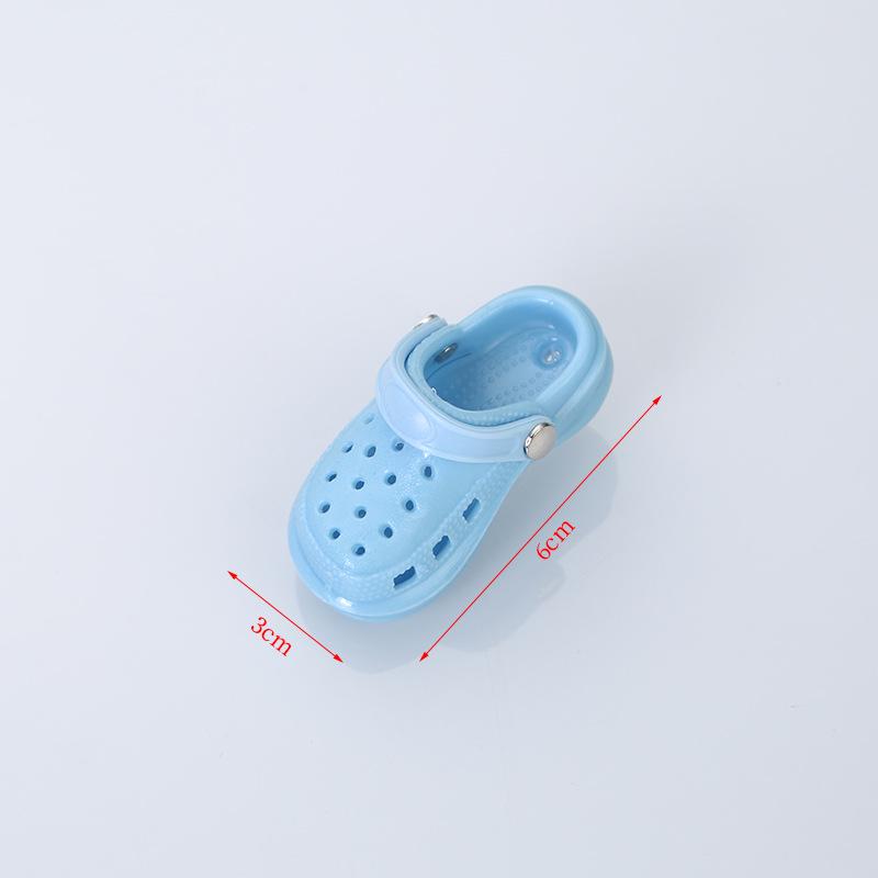 Cute Mini Slipper Charms: Versatile Couple Keychain Accessories