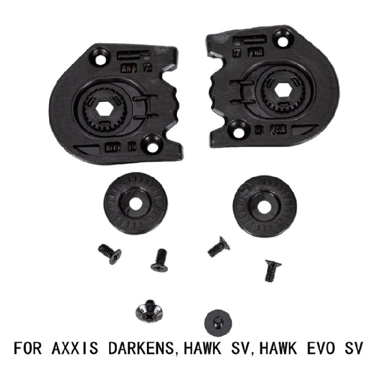 Grundplatte Schutz Kapsel Visierhalter für AXXIS DARKENS,HAWK Helm