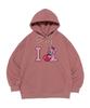 Roa Roa X Bernis I Love Bernis Graphic Hoodie (Pink)