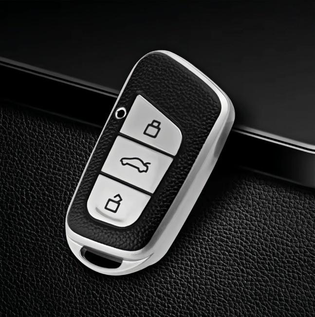 Car Key Case Cover for Chery EQ1 fulwin2 Tiggo 3 E3 E5 ARRIZO 5 Remote Key Holder Protector TPU Shell Fob Accessories