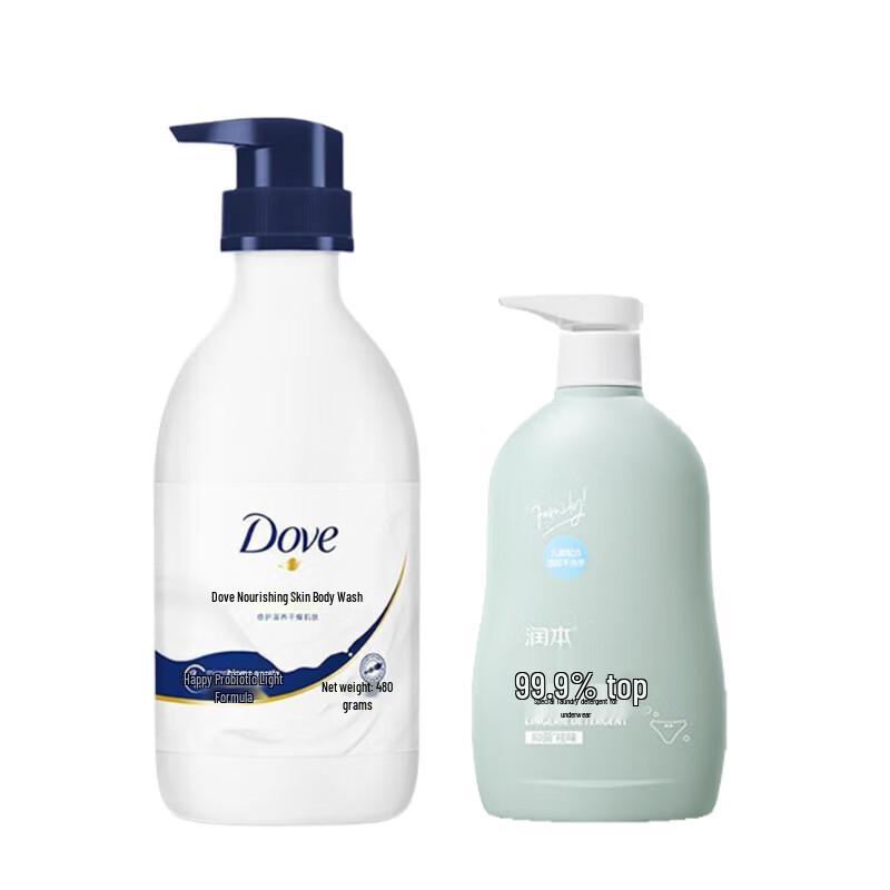 

Dove Nourishing Body Wash & Underwear Laundry Detergent Set