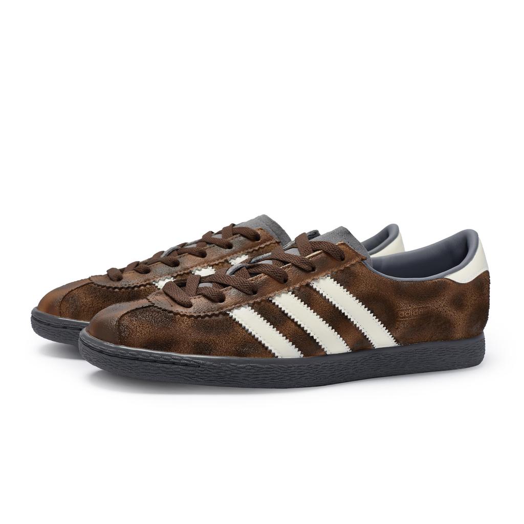 Adidas Originals Stadt 811 Manufacturing, Beige Leopard Print, Special Shoe Box Low Top Skateboard Shoes Men's JI1880(Team80-S-BOX)