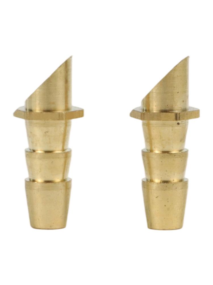 2pcs Threadless Copper Inlet Nozzles for RC Boats Water Cooling Connectors for Motor and ESC Reliable and Strong