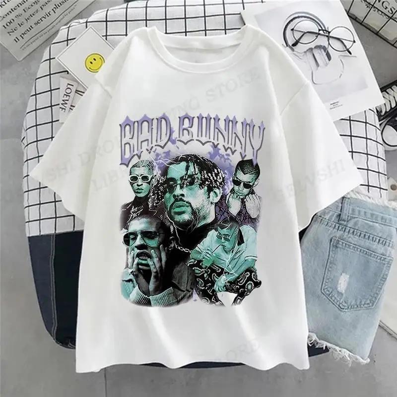 UN VERANO SIN TI Bad Bunny T Shirt Men Women Fashion Hip Hop Music Albums Short Sleeve Plus Size T Shirt Unisex